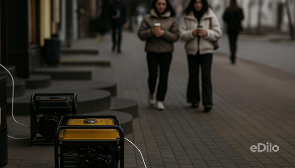 Екологічний податок під час використання генератора